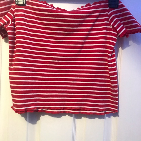 Striped h&m crop top - Picture 2 of 5